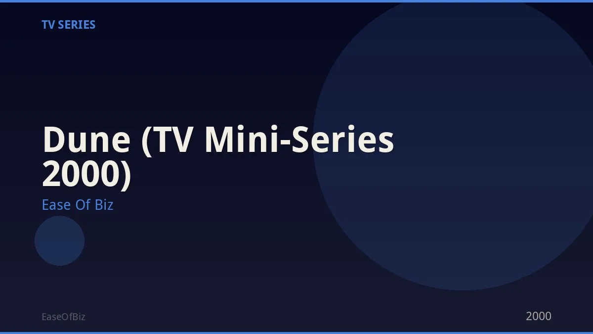 Dune (TV Mini-Series 2000)