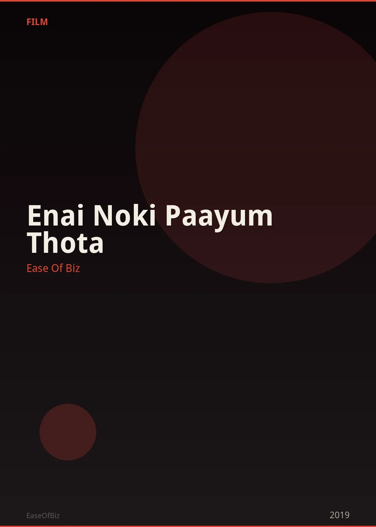 Enai Noki Paayum Thota