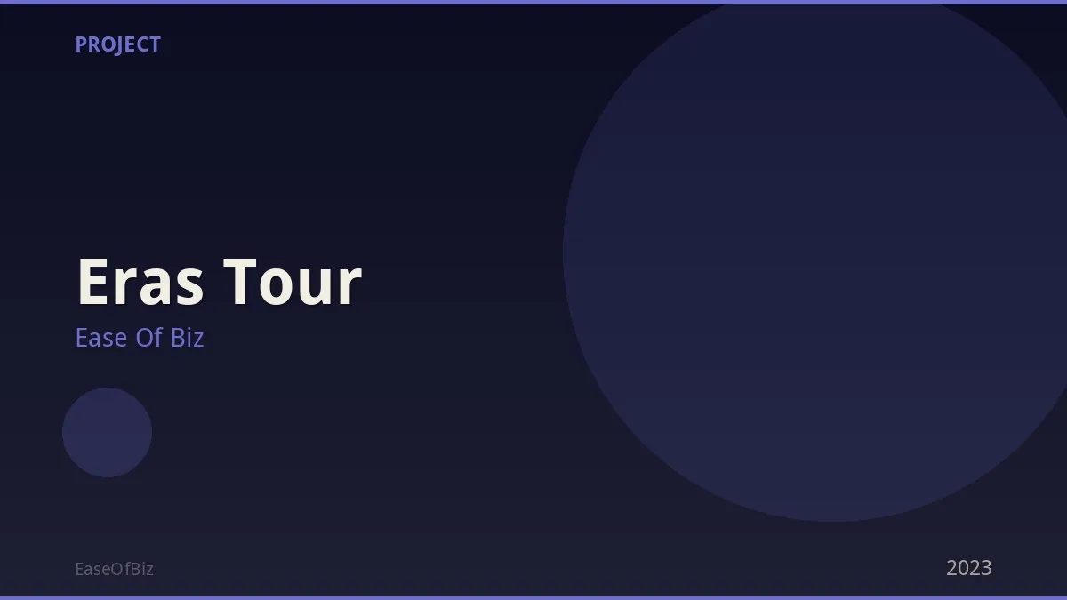 Eras Tour