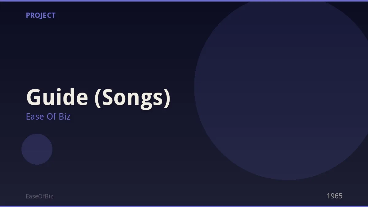 Guide (Songs)