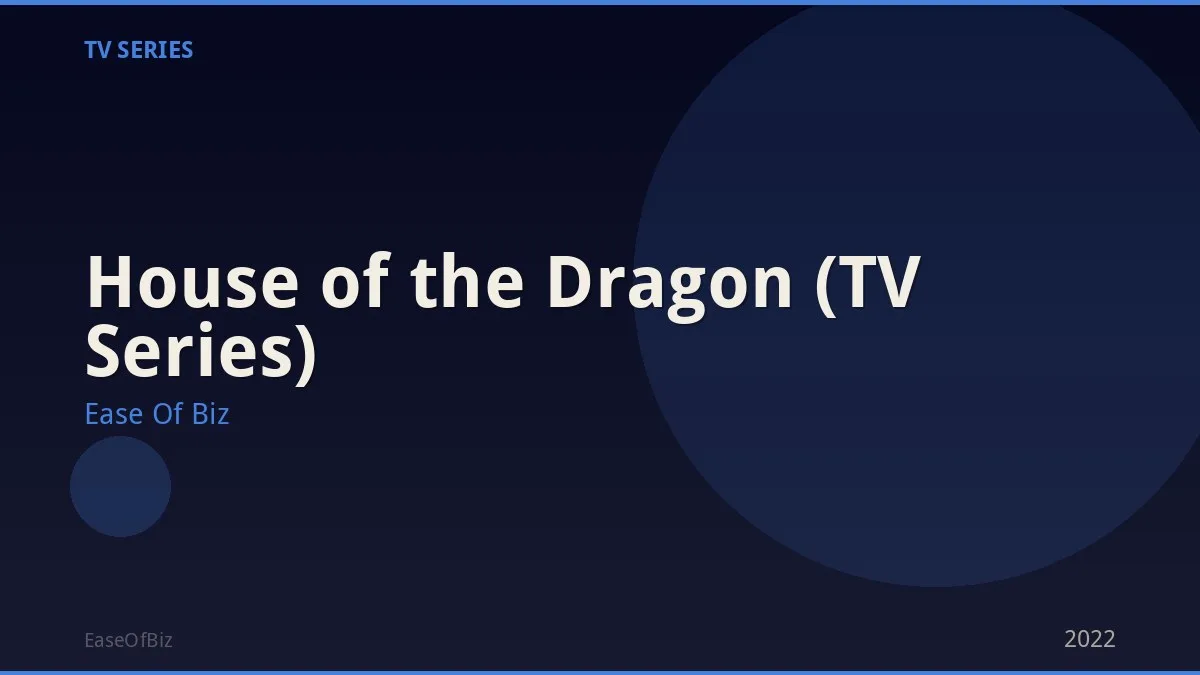 House of the Dragon (TV Series)