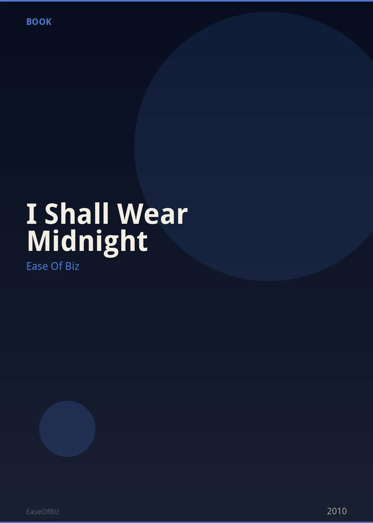 I Shall Wear Midnight