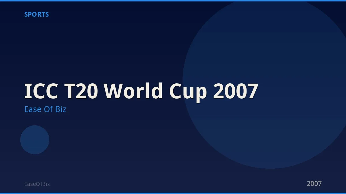 ICC T20 World Cup 2007