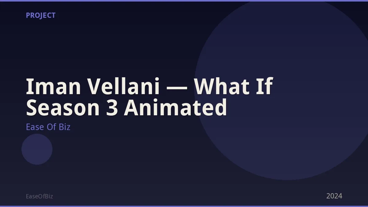 Iman Vellani — What If Season 3 Animated