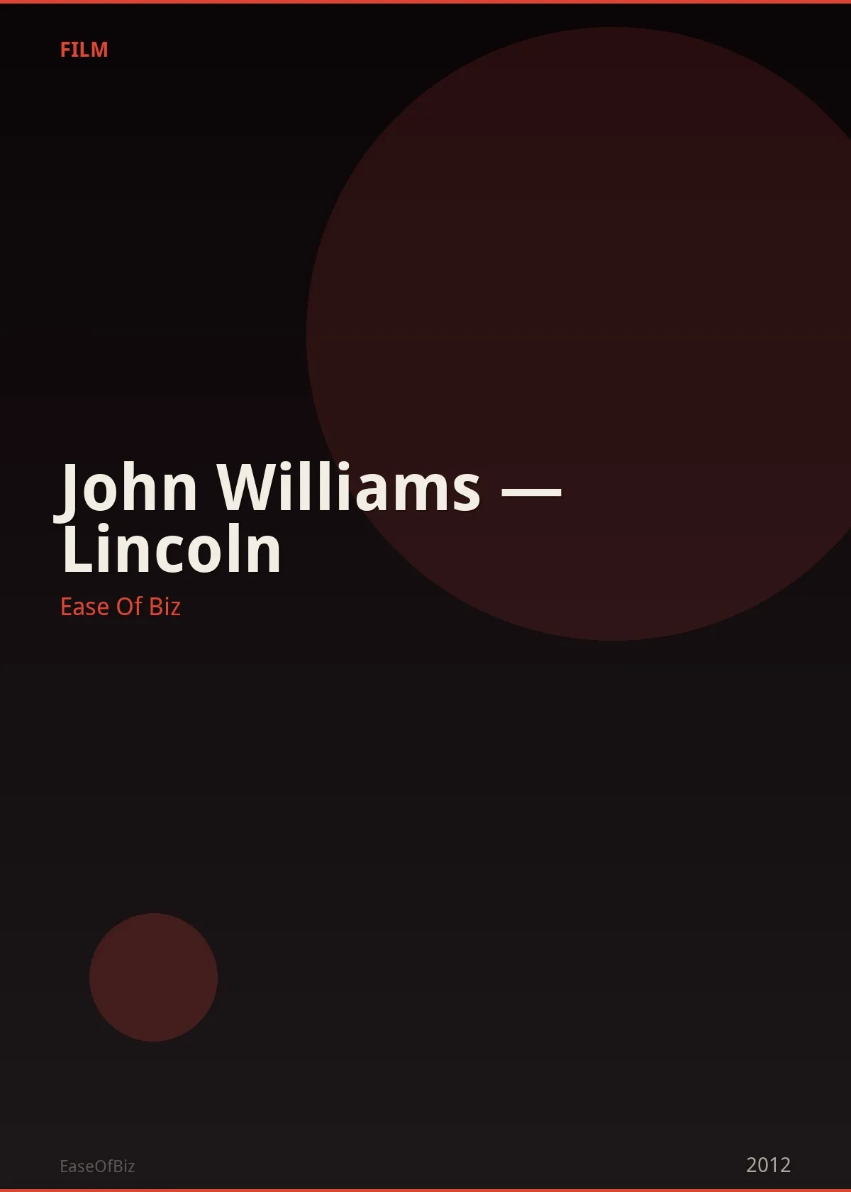 John Williams — Lincoln