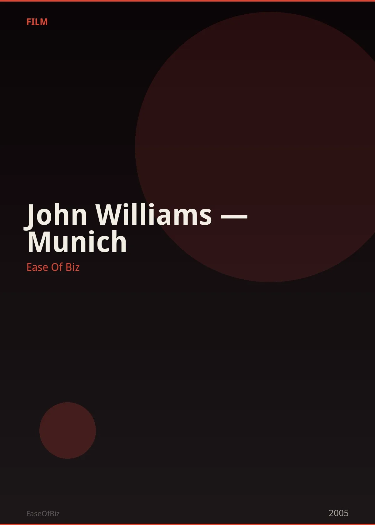 John Williams — Munich