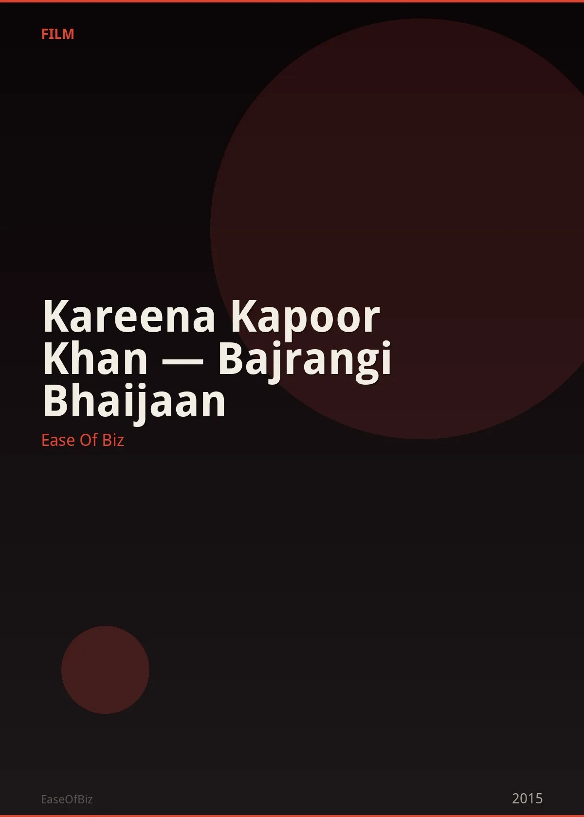 Kareena Kapoor Khan — Bajrangi Bhaijaan