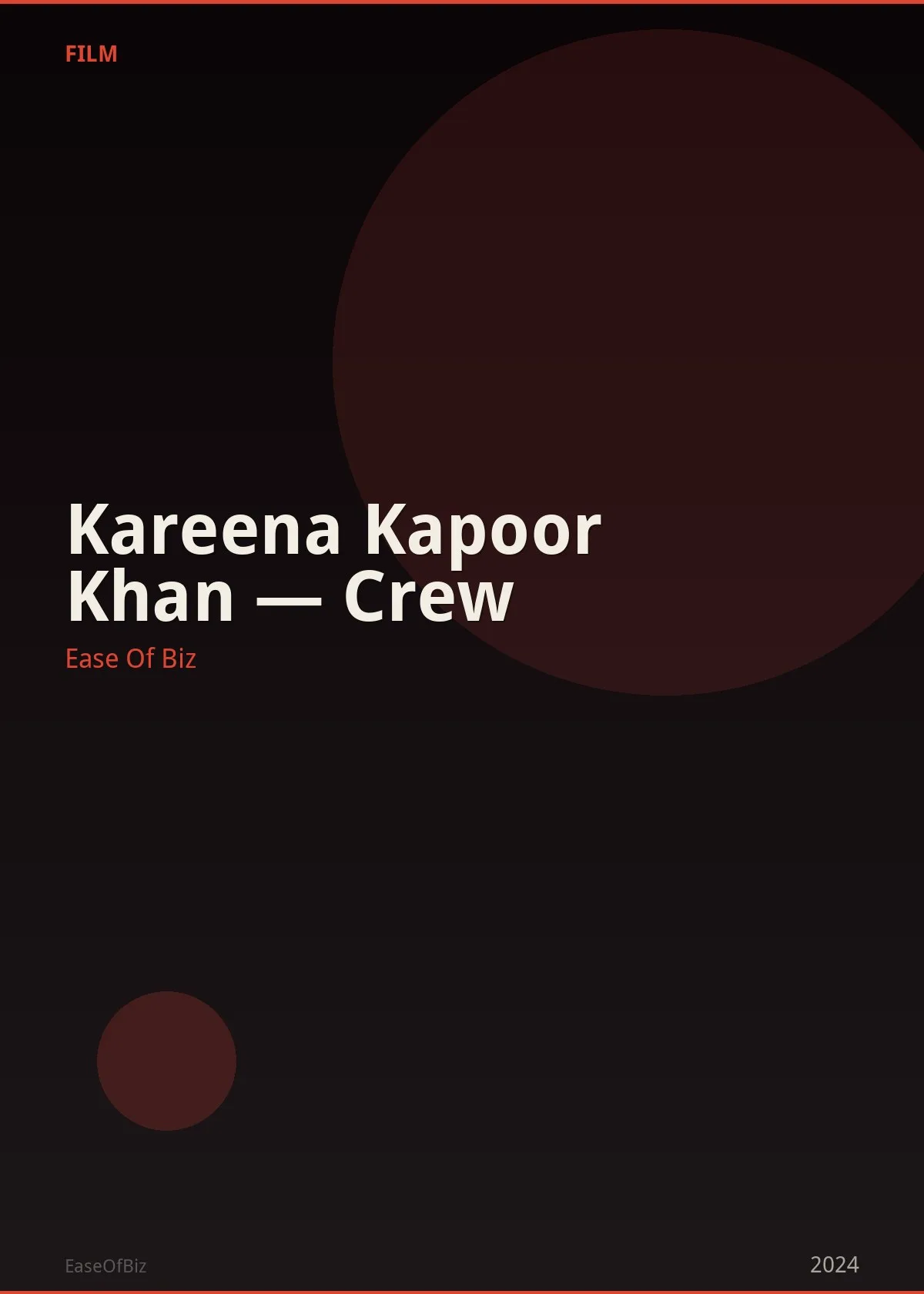 Kareena Kapoor Khan — Crew