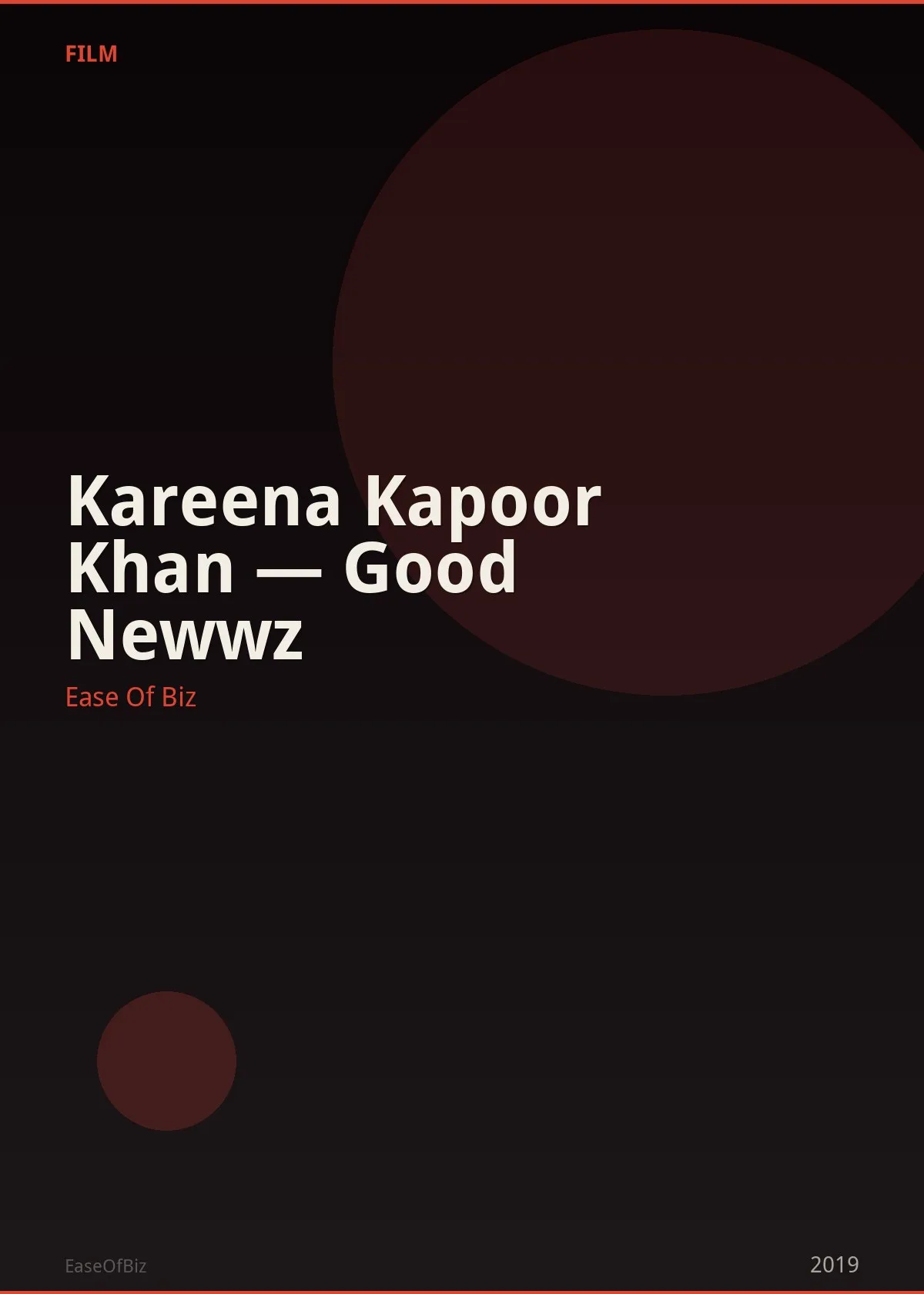 Kareena Kapoor Khan — Good Newwz