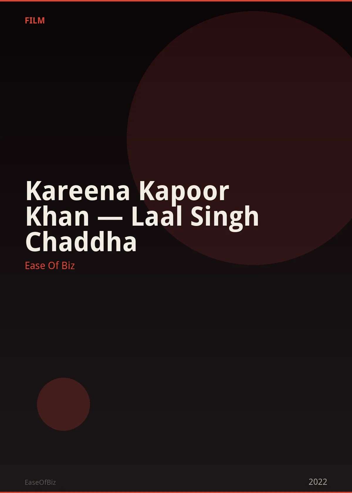 Kareena Kapoor Khan — Laal Singh Chaddha