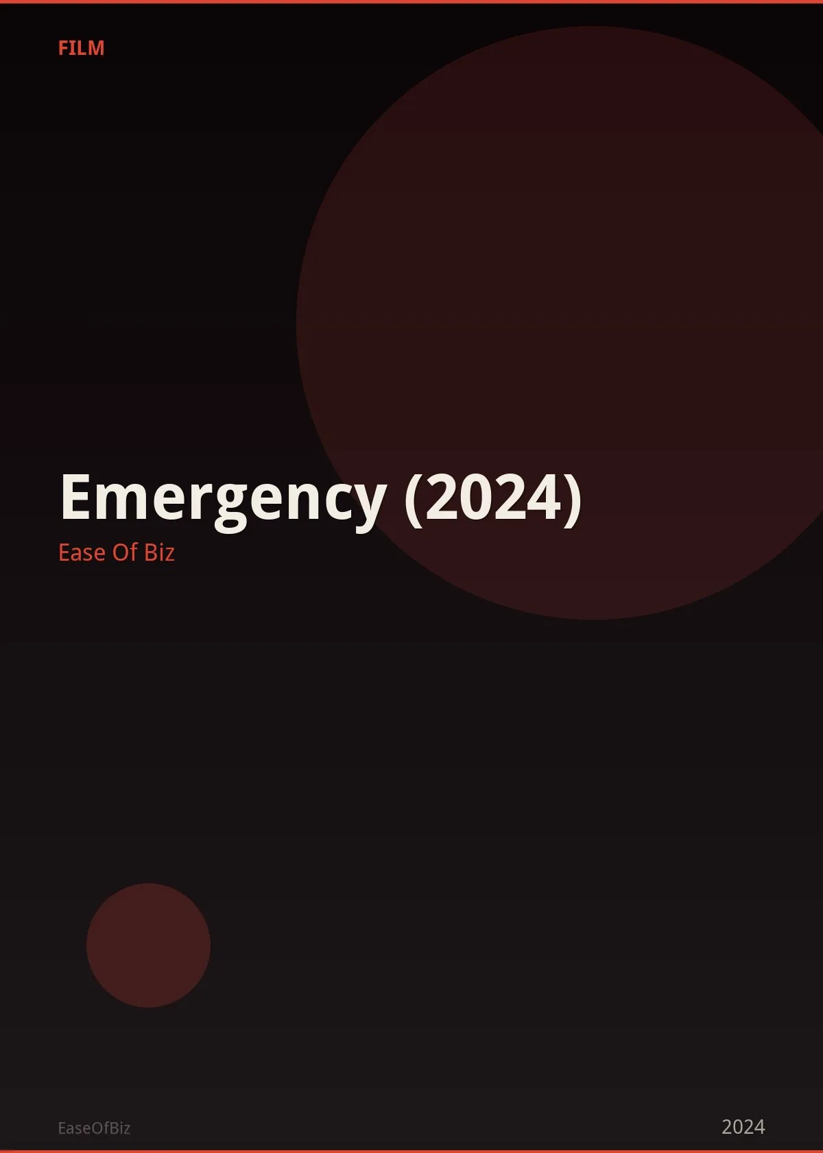 Emergency (2024)