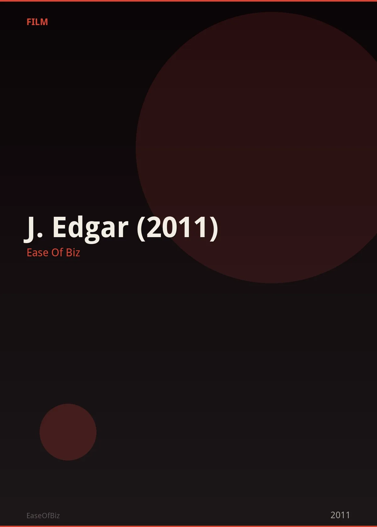J. Edgar (2011)