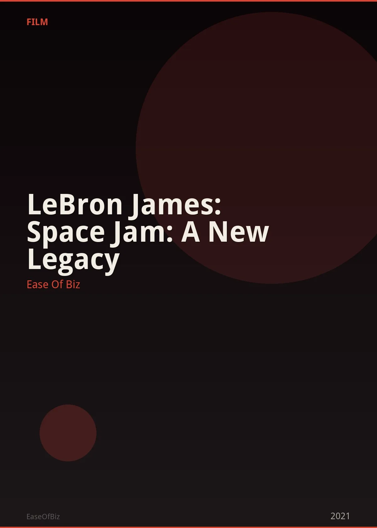 LeBron James: Space Jam: A New Legacy