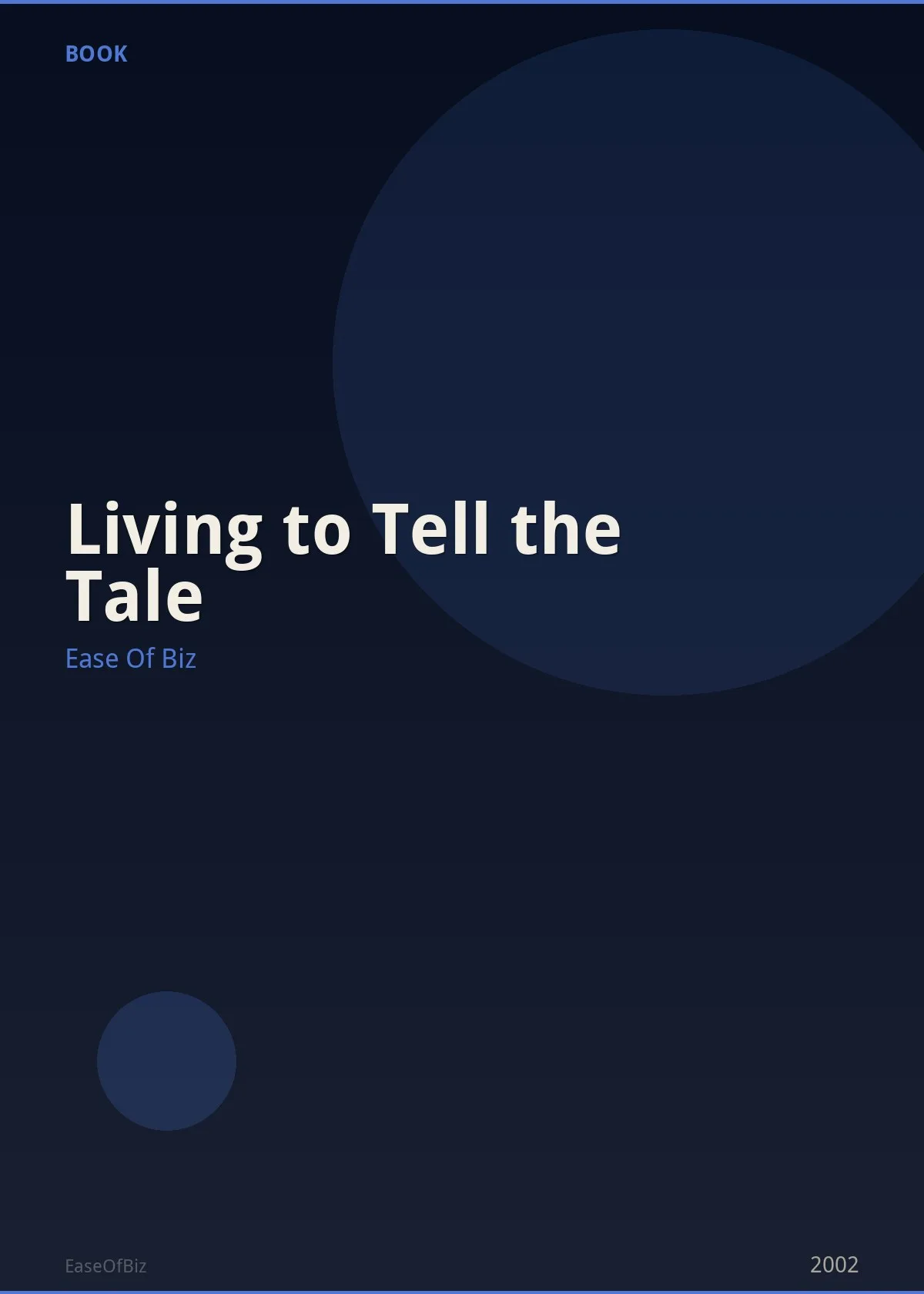 Living to Tell the Tale