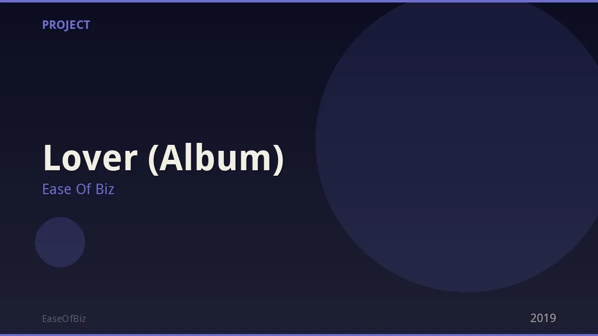 Lover (Album)
