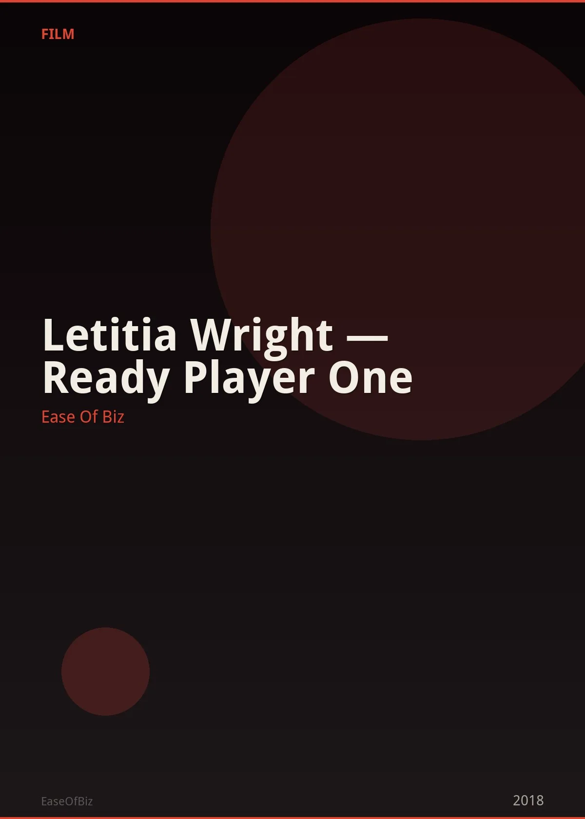 Letitia Wright — Ready Player One