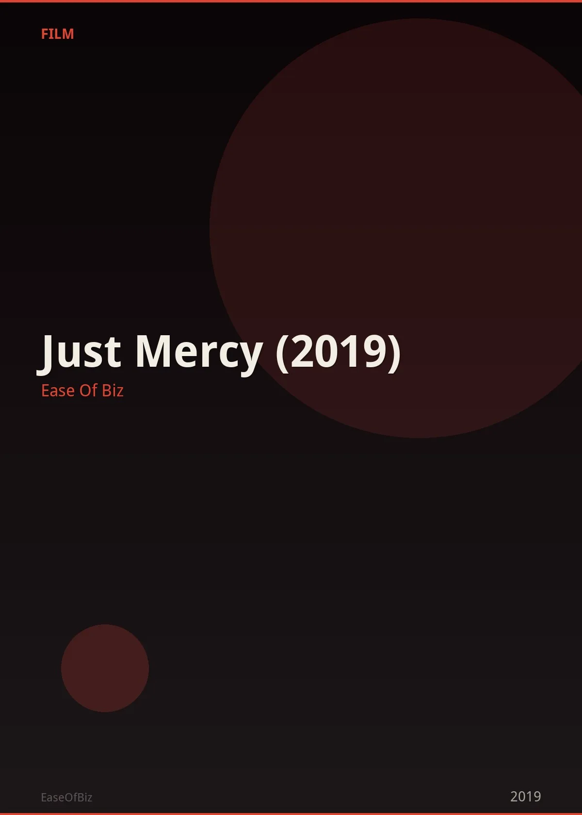 Just Mercy (2019)