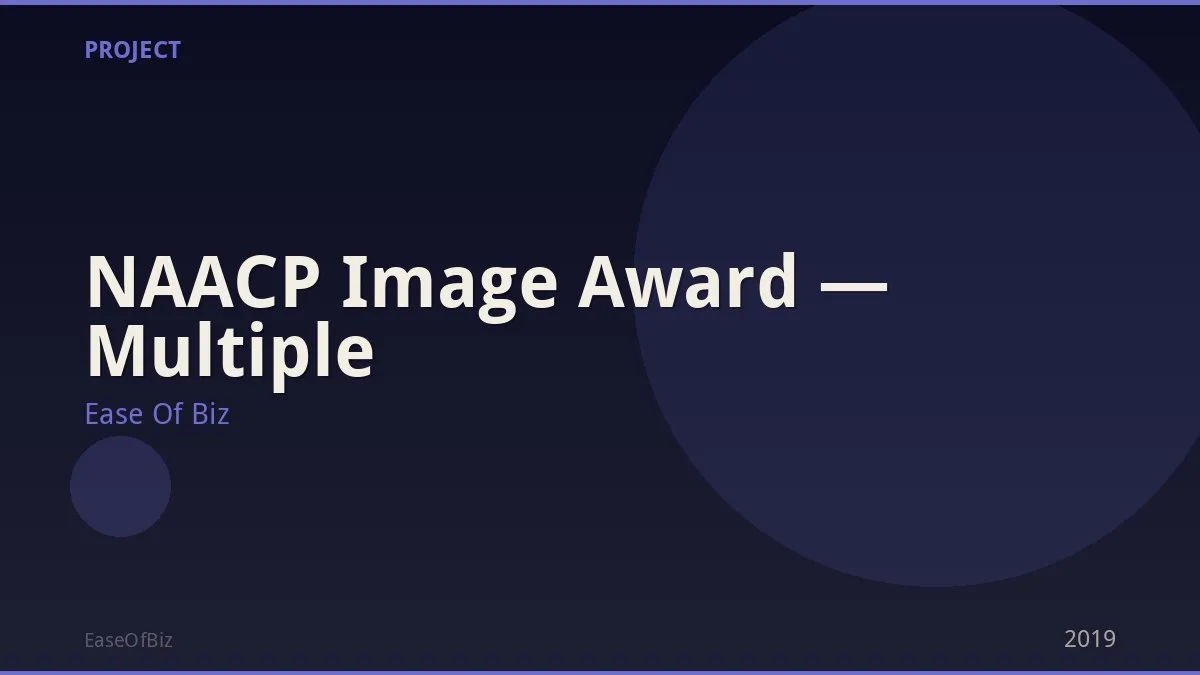 NAACP Image Award — Multiple