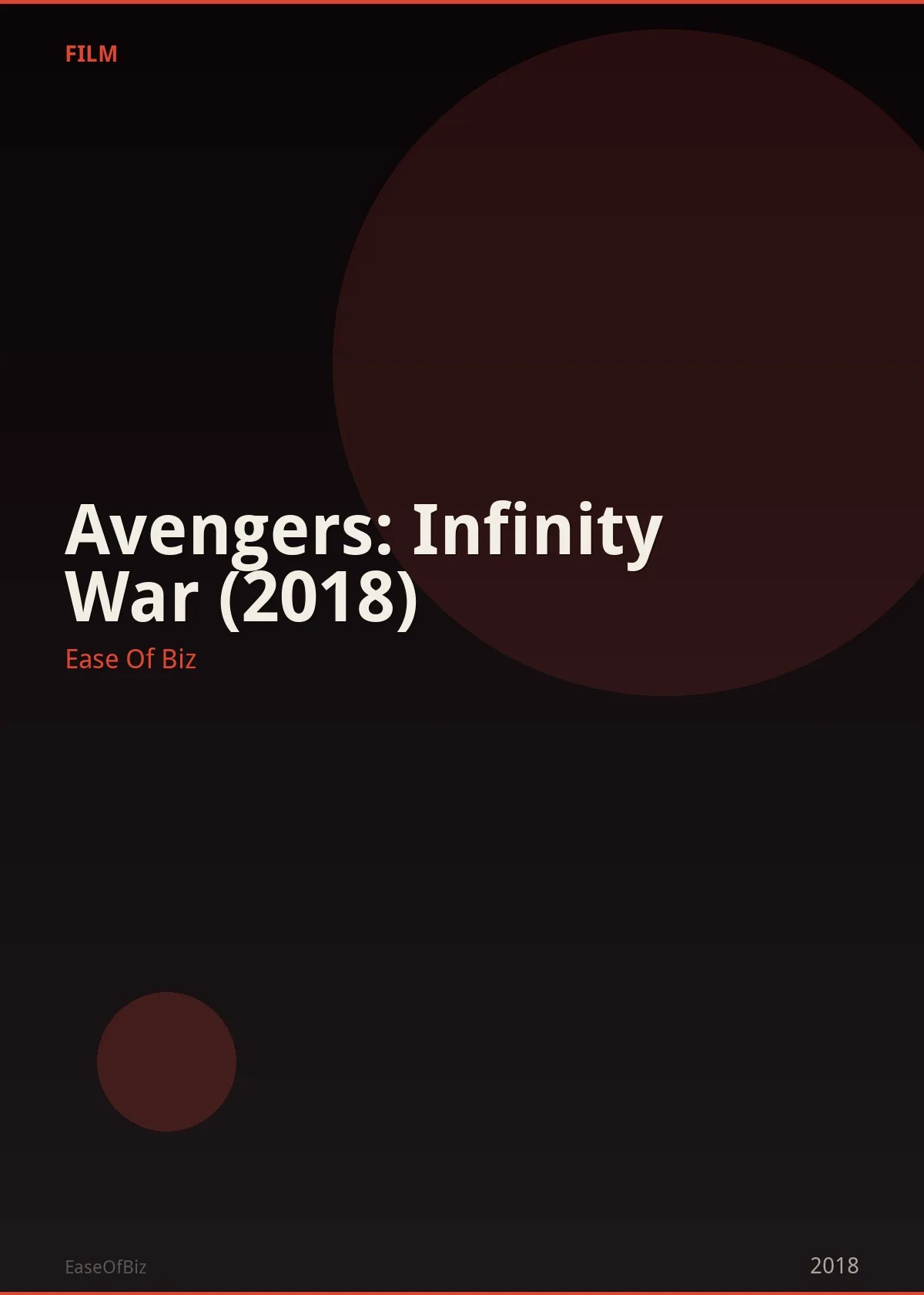 Avengers: Infinity War (2018)
