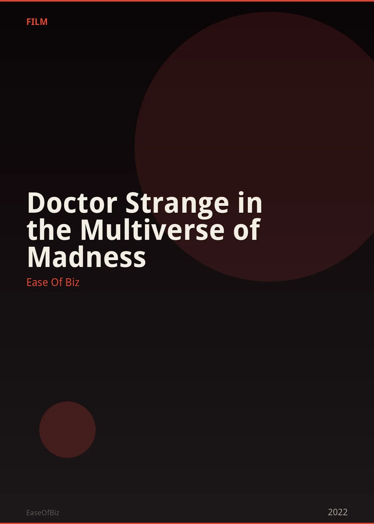 Doctor Strange in the Multiverse of Madness