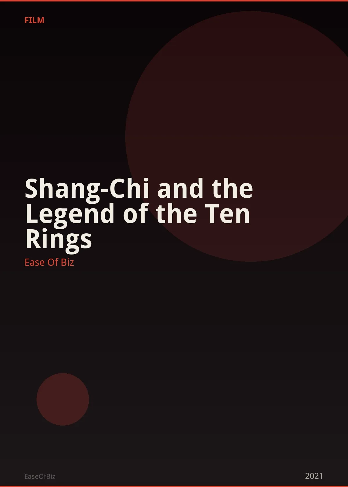 Shang-Chi and the Legend of the Ten Rings