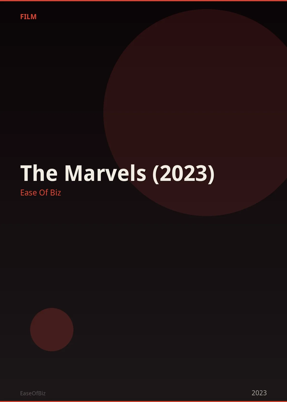 The Marvels (2023)
