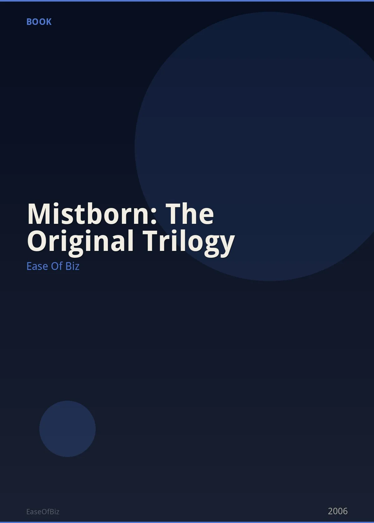 Mistborn: The Original Trilogy