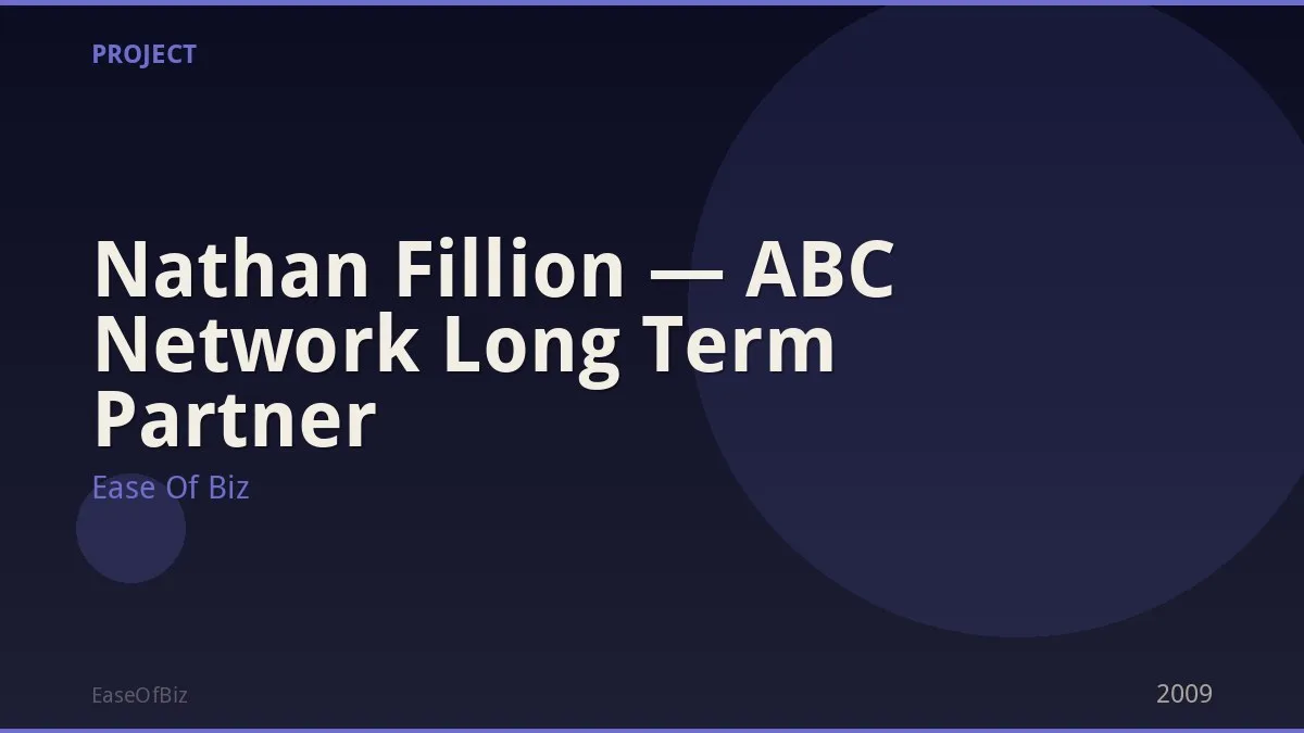Nathan Fillion — ABC Network Long Term Partner