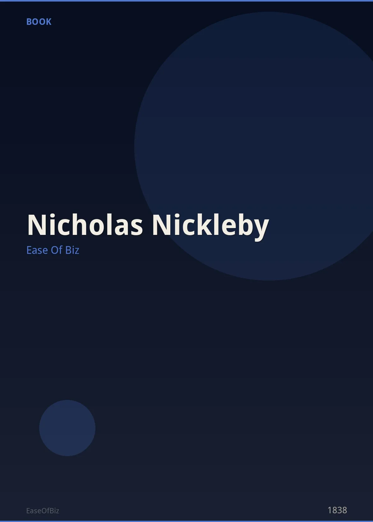 Nicholas Nickleby