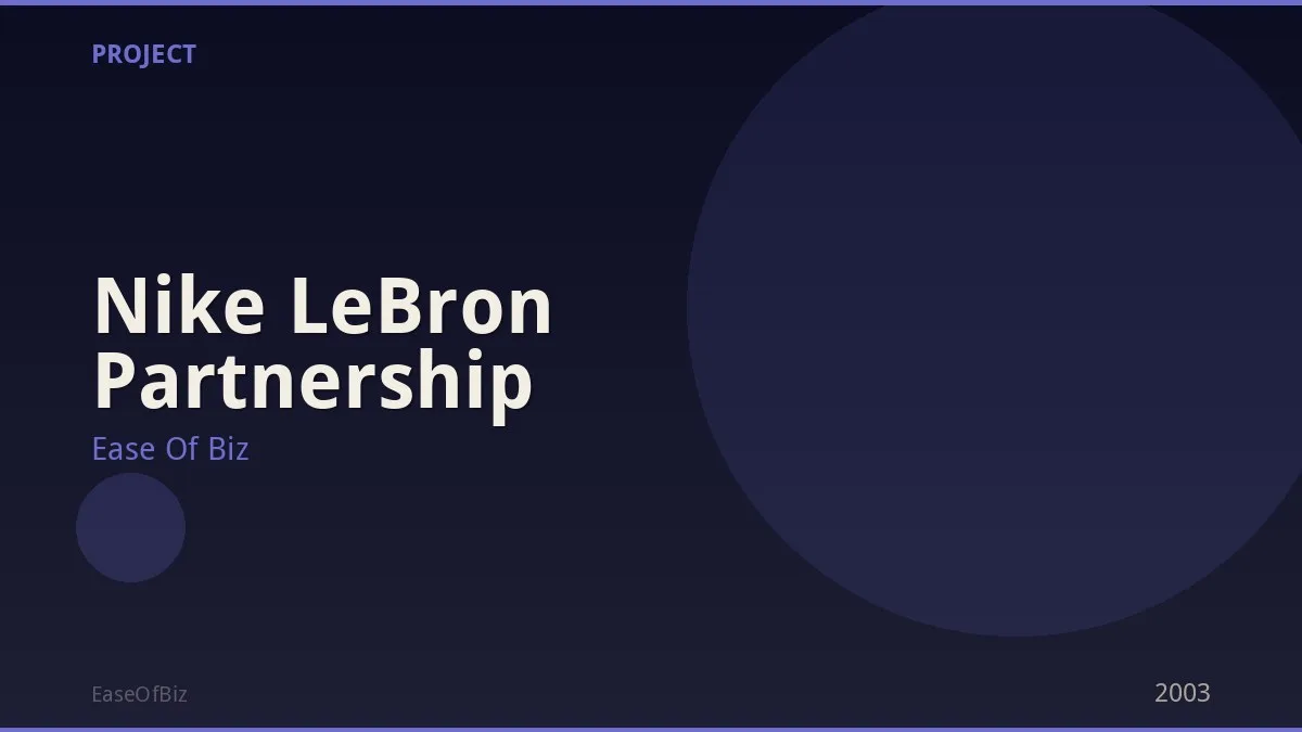 Nike LeBron Partnership
