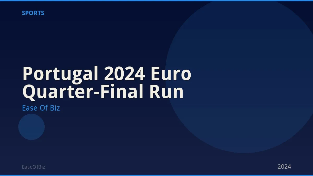 Portugal 2024 Euro Quarter-Final Run