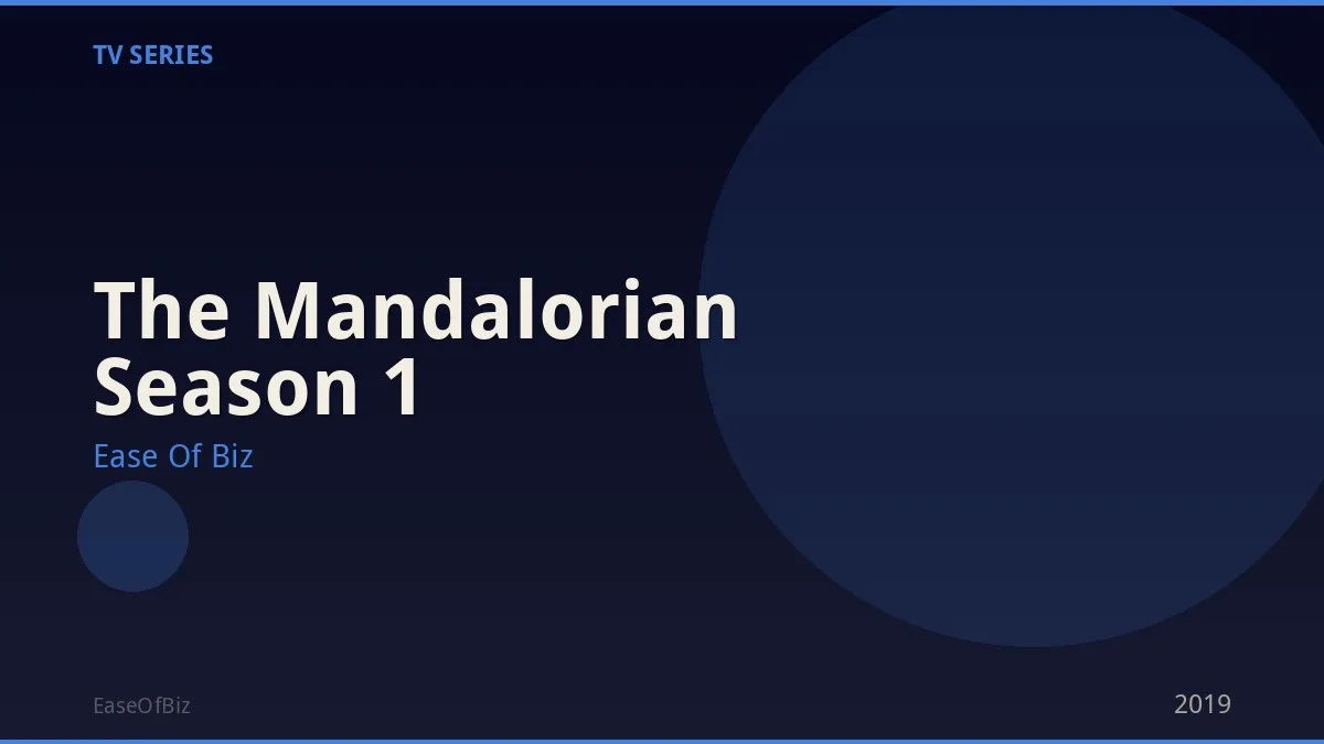 The Mandalorian Season 1