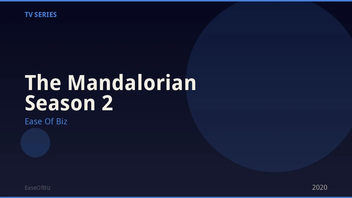 The Mandalorian Season 2