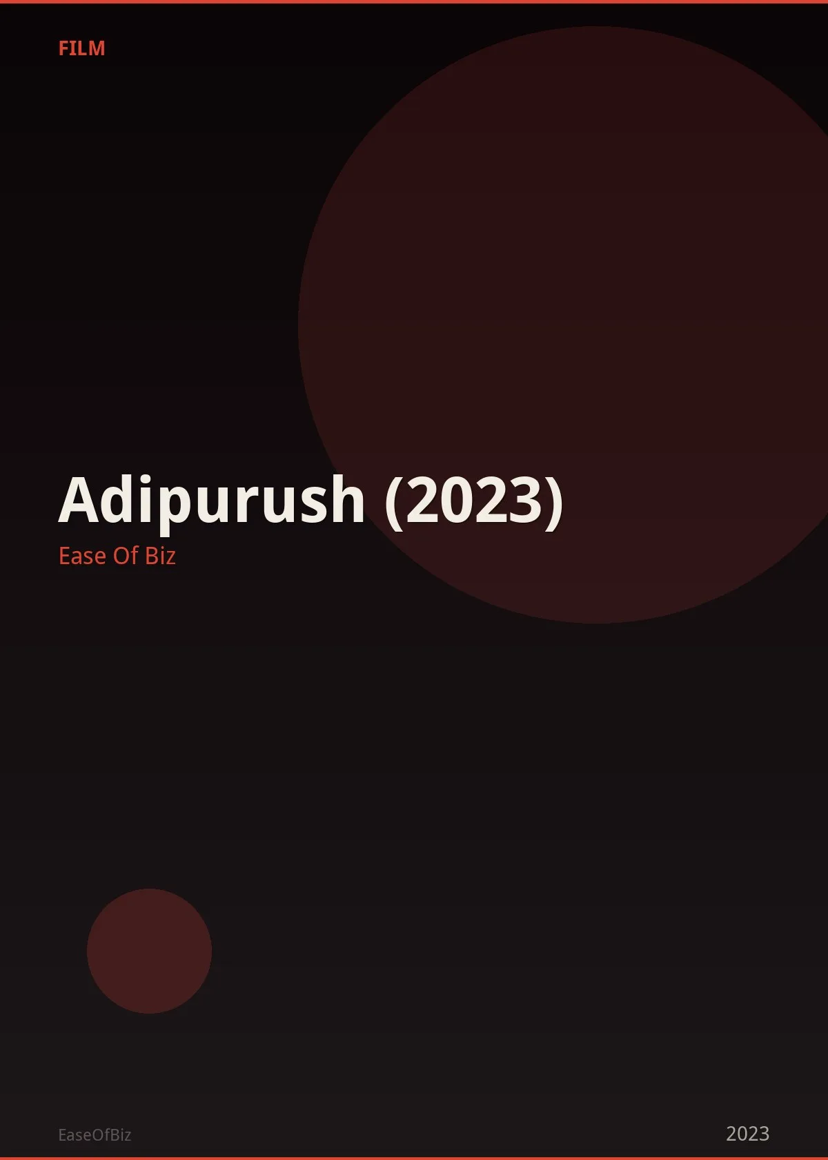 Adipurush (2023)