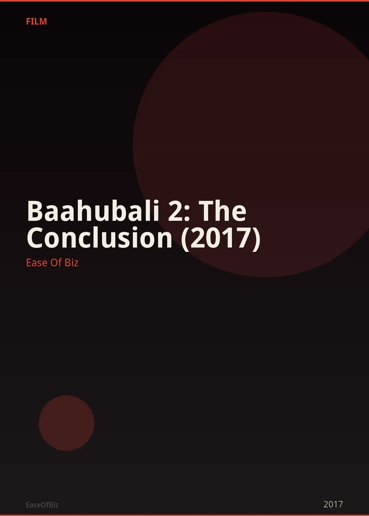 Baahubali 2: The Conclusion (2017)