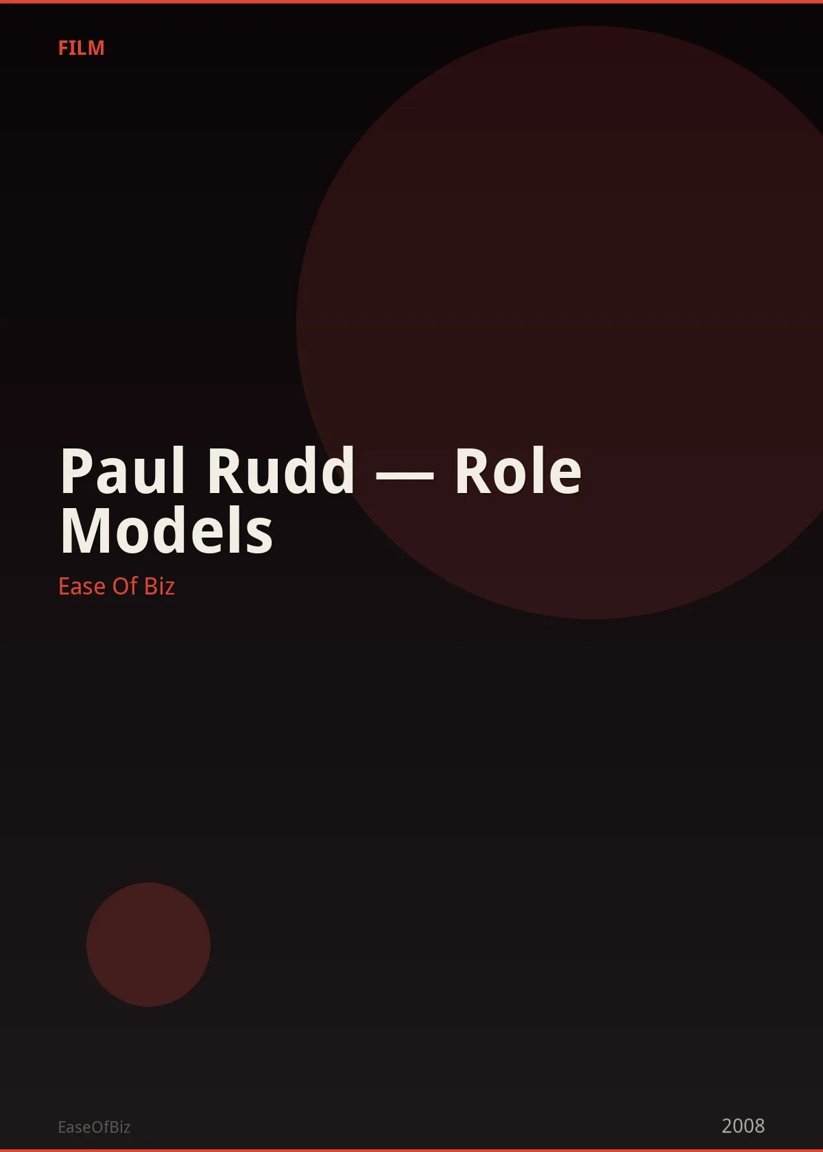 Paul Rudd — Role Models