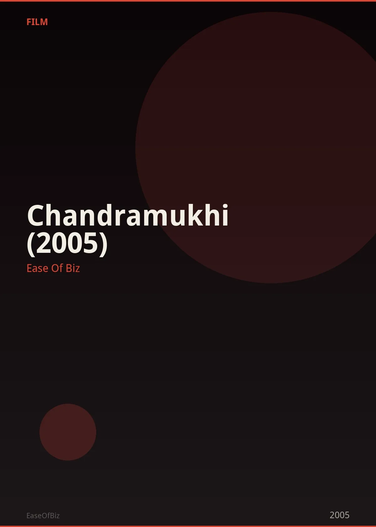 Chandramukhi (2005)