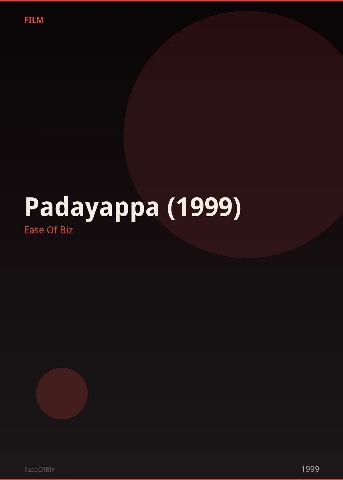 Padayappa (1999)