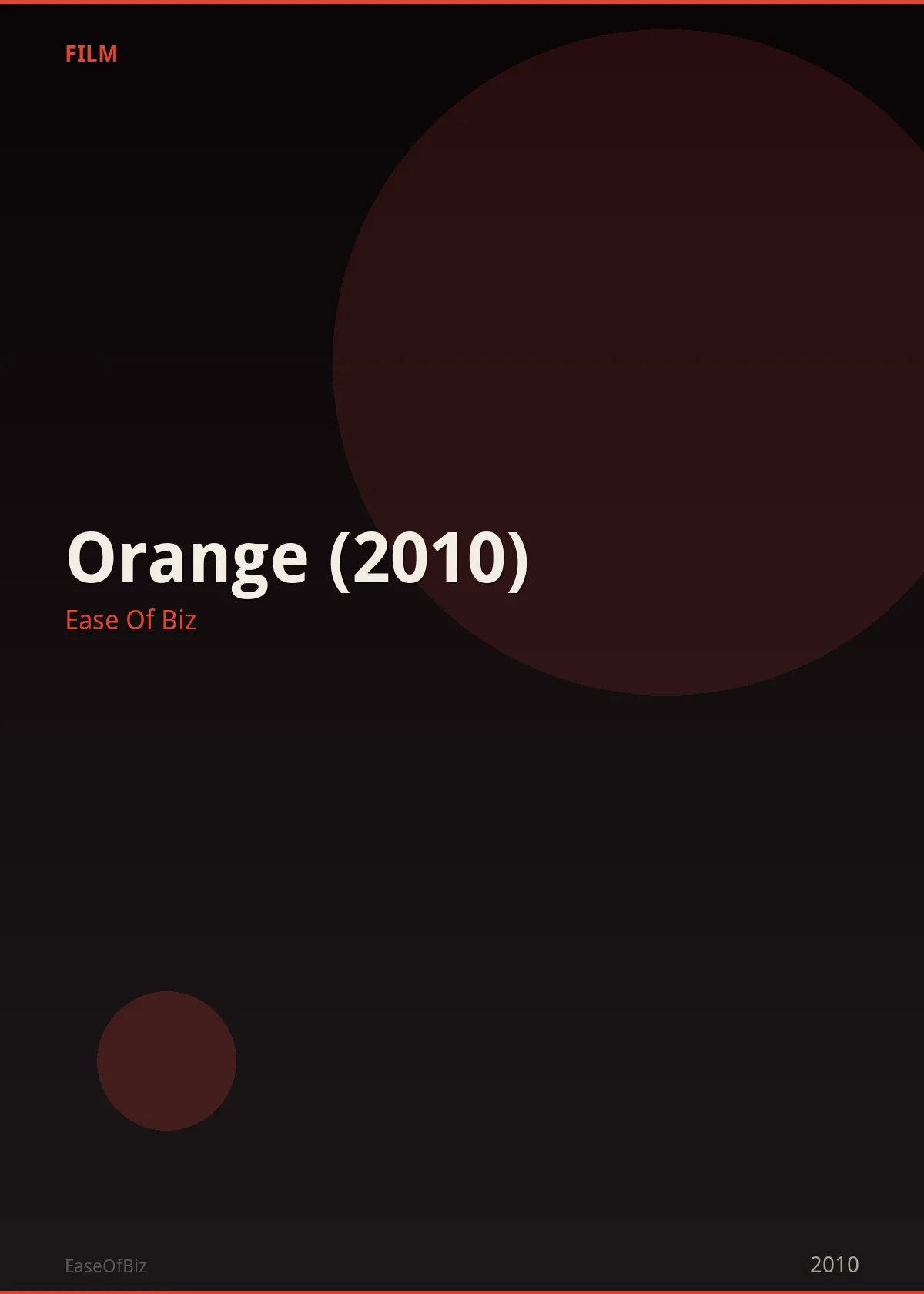 Orange (2010)