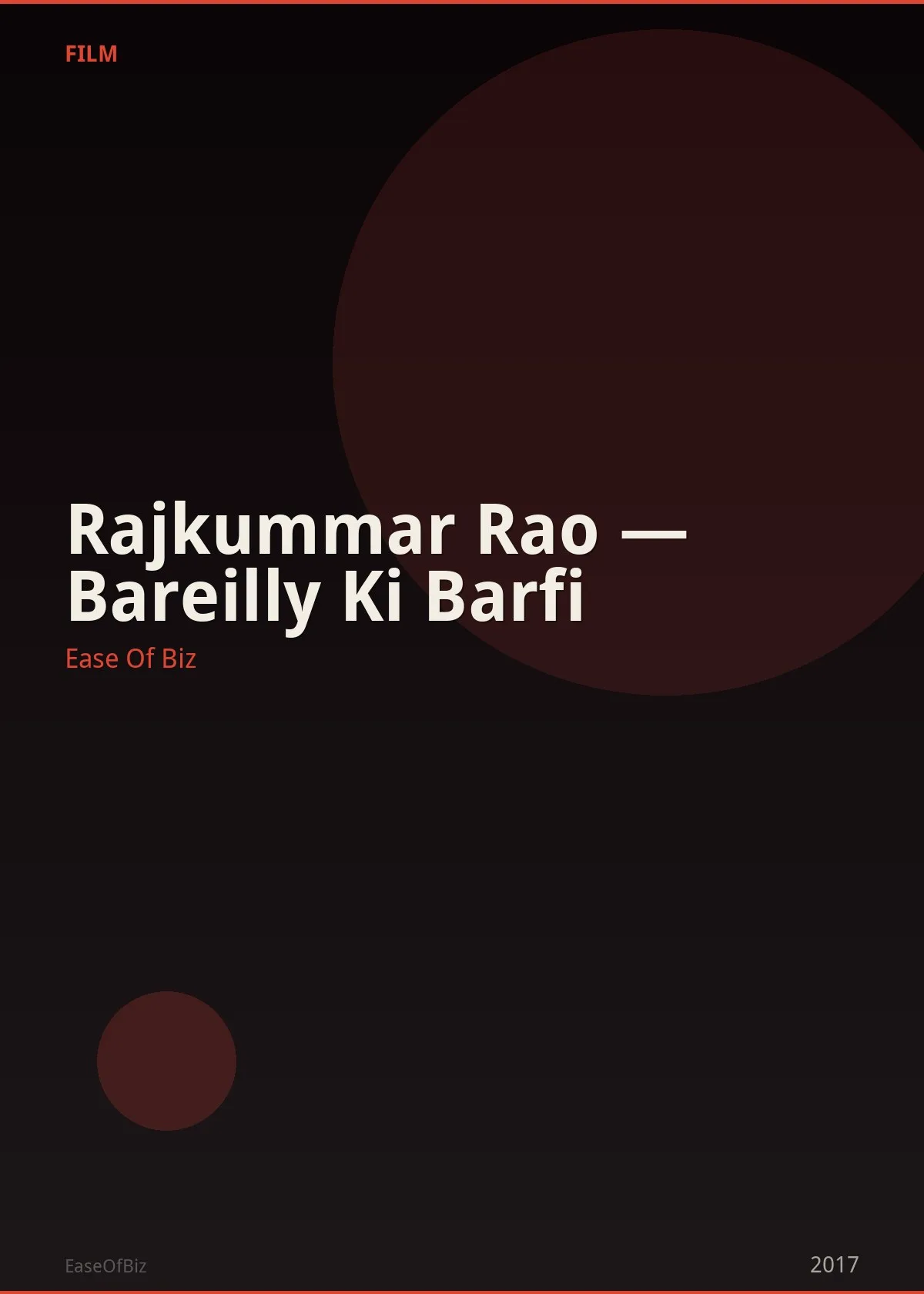 Rajkummar Rao — Bareilly Ki Barfi