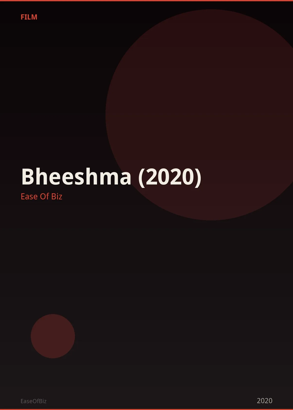 Bheeshma (2020)
