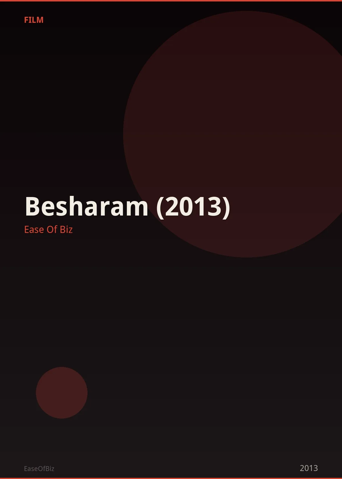 Besharam (2013)