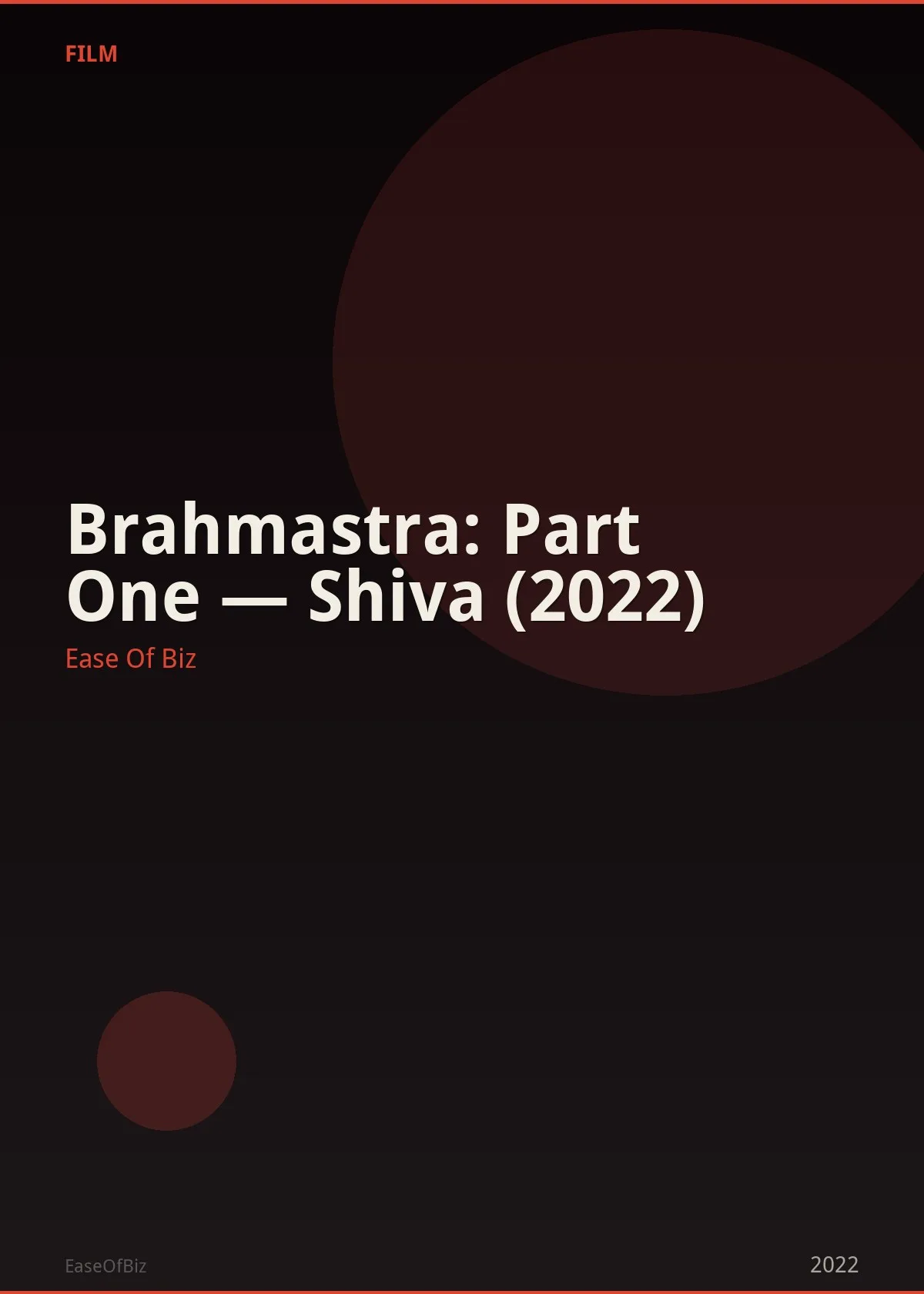 Brahmastra: Part One — Shiva (2022)