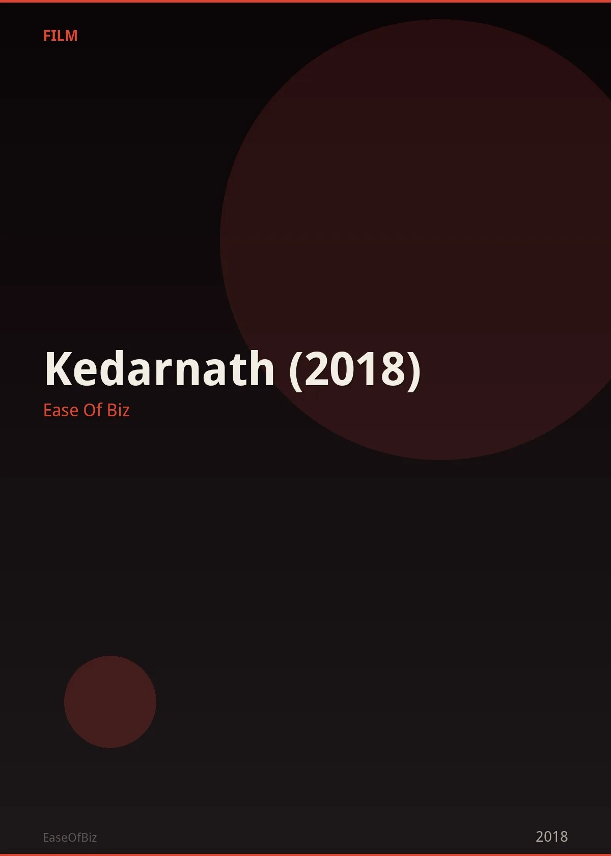 Kedarnath (2018)