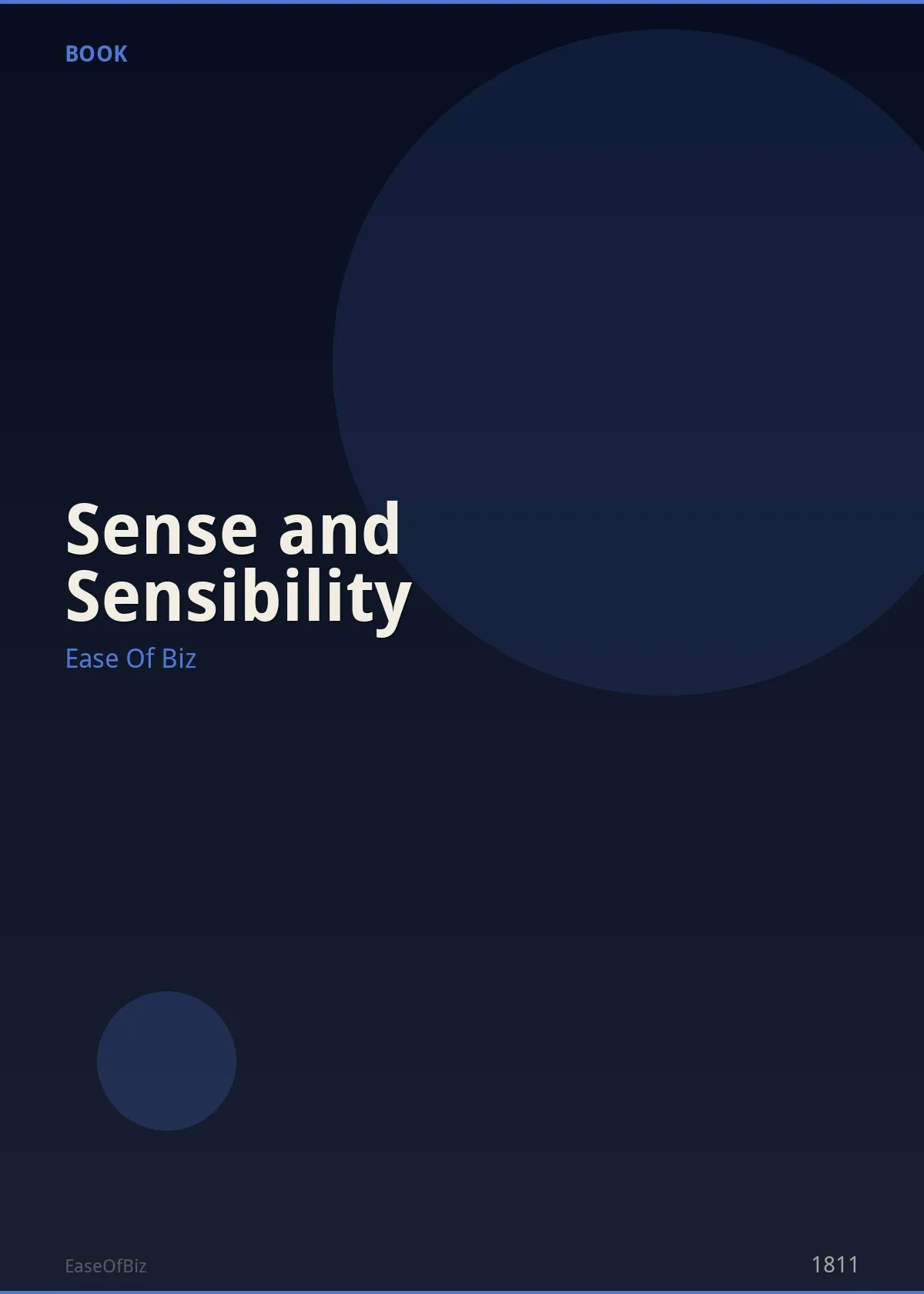 Sense and Sensibility