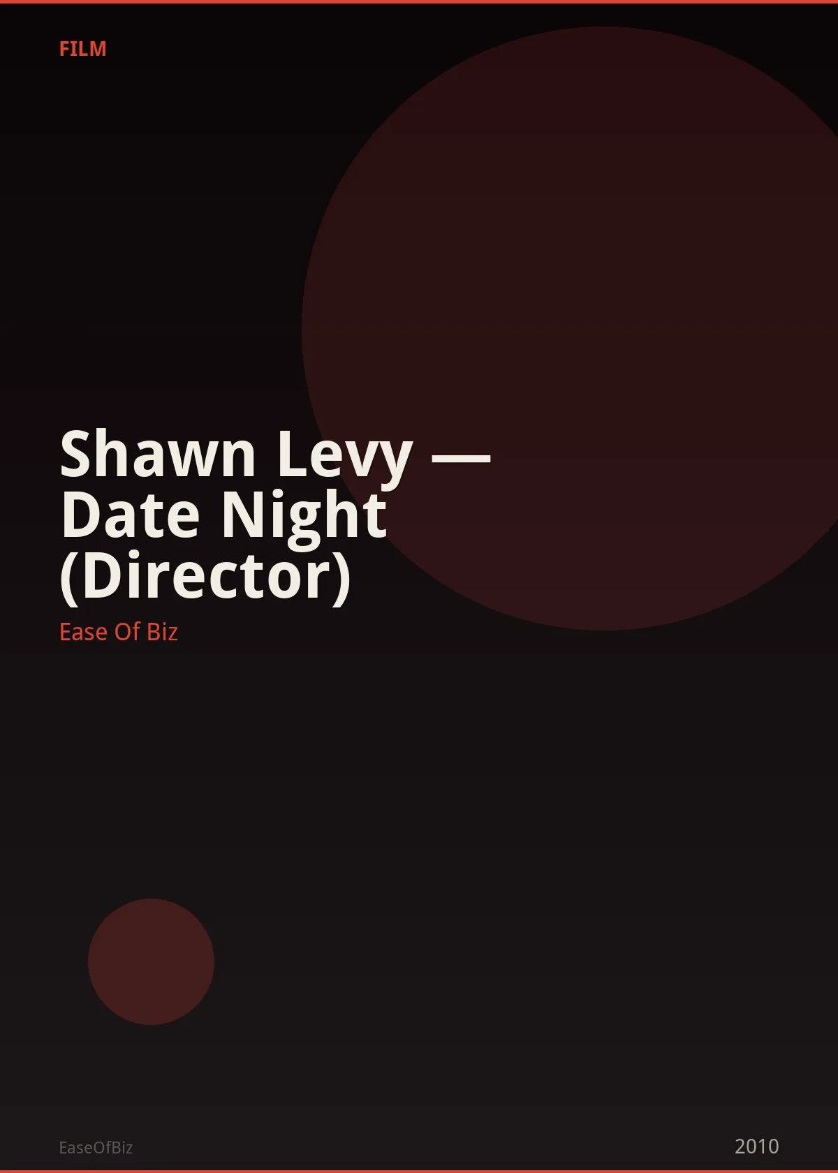 Shawn Levy — Date Night (Director)