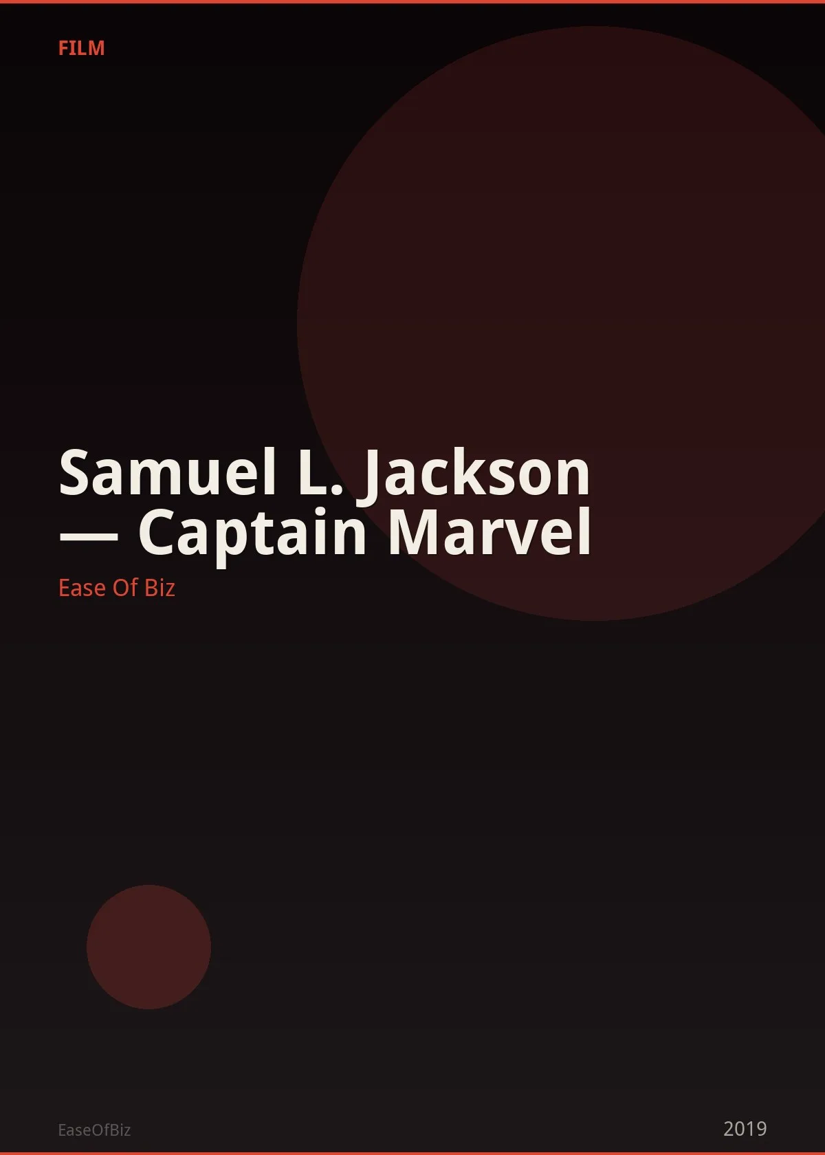 Samuel L. Jackson — Captain Marvel