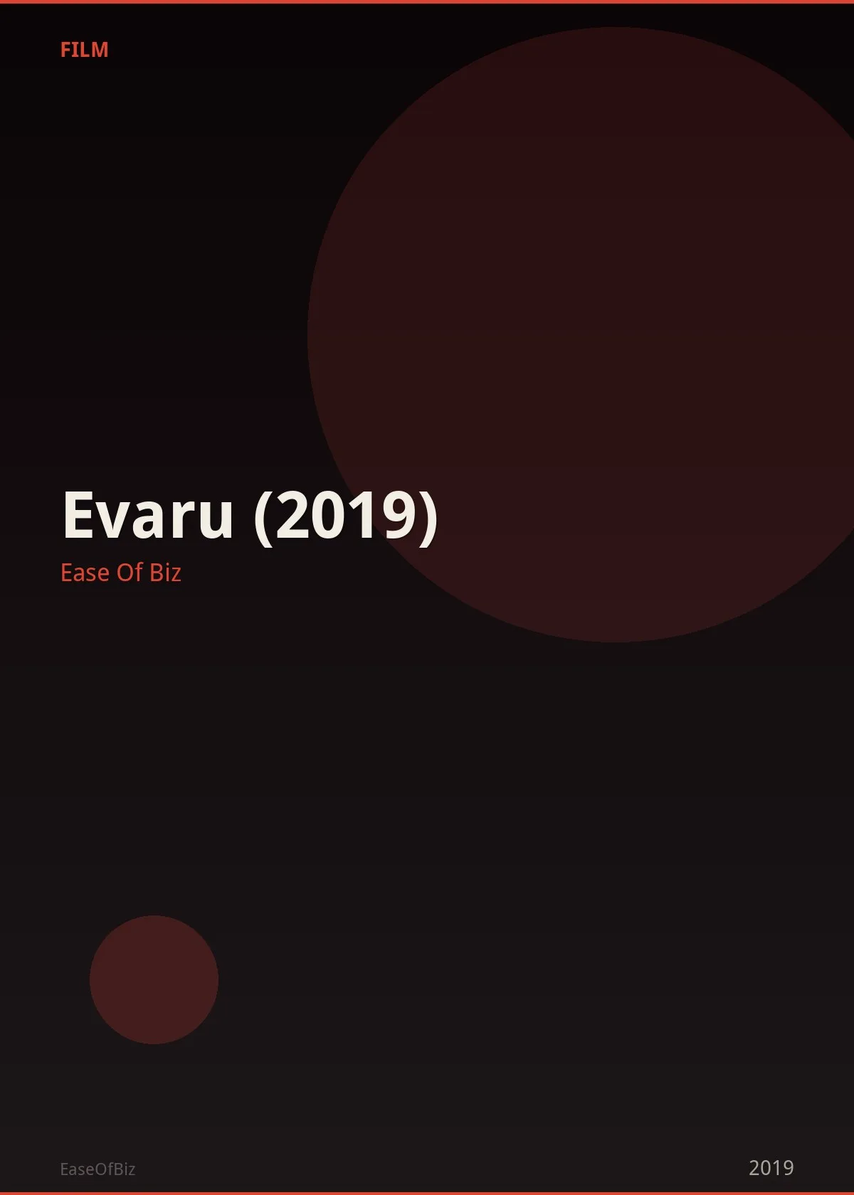 Evaru (2019)