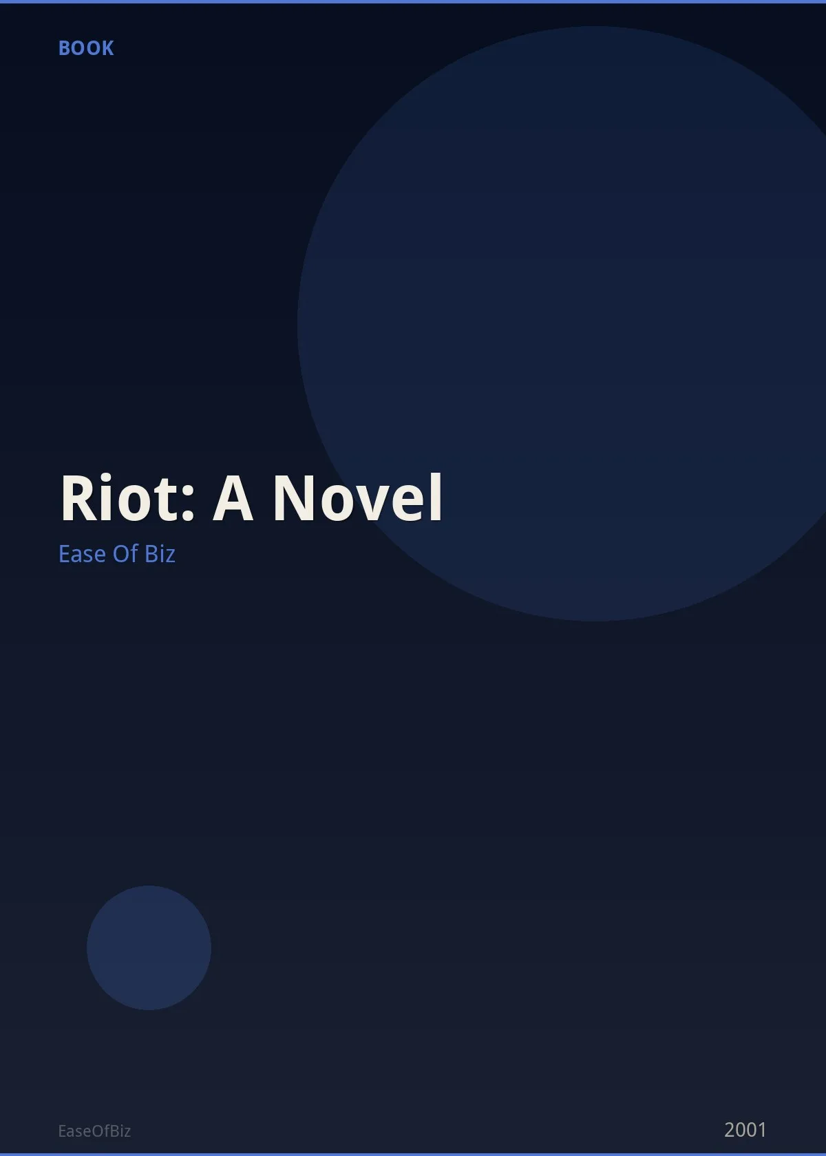 Riot: A Novel
