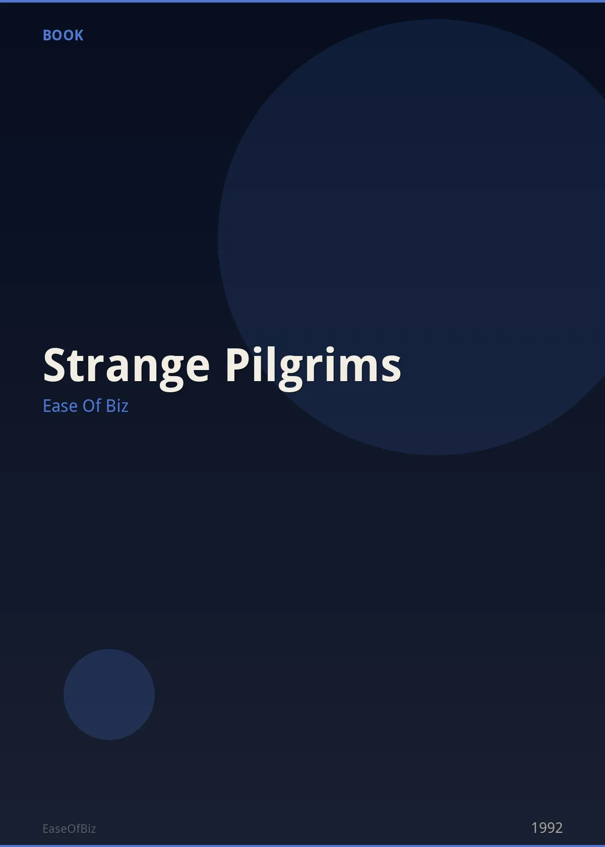 Strange Pilgrims